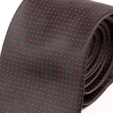 Dark Navy Blue Polka Dot Necktie - Tie Doctor